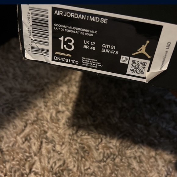 Jordan1s Milk and Honey/SOLD - Picture 2 of 2